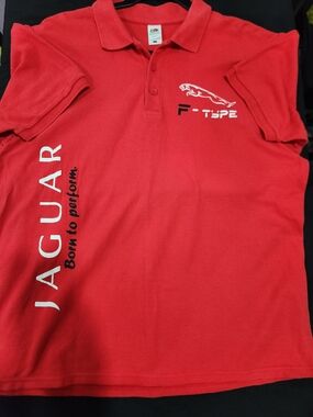 Jaguar F-TYPE Red Polo Shirt
